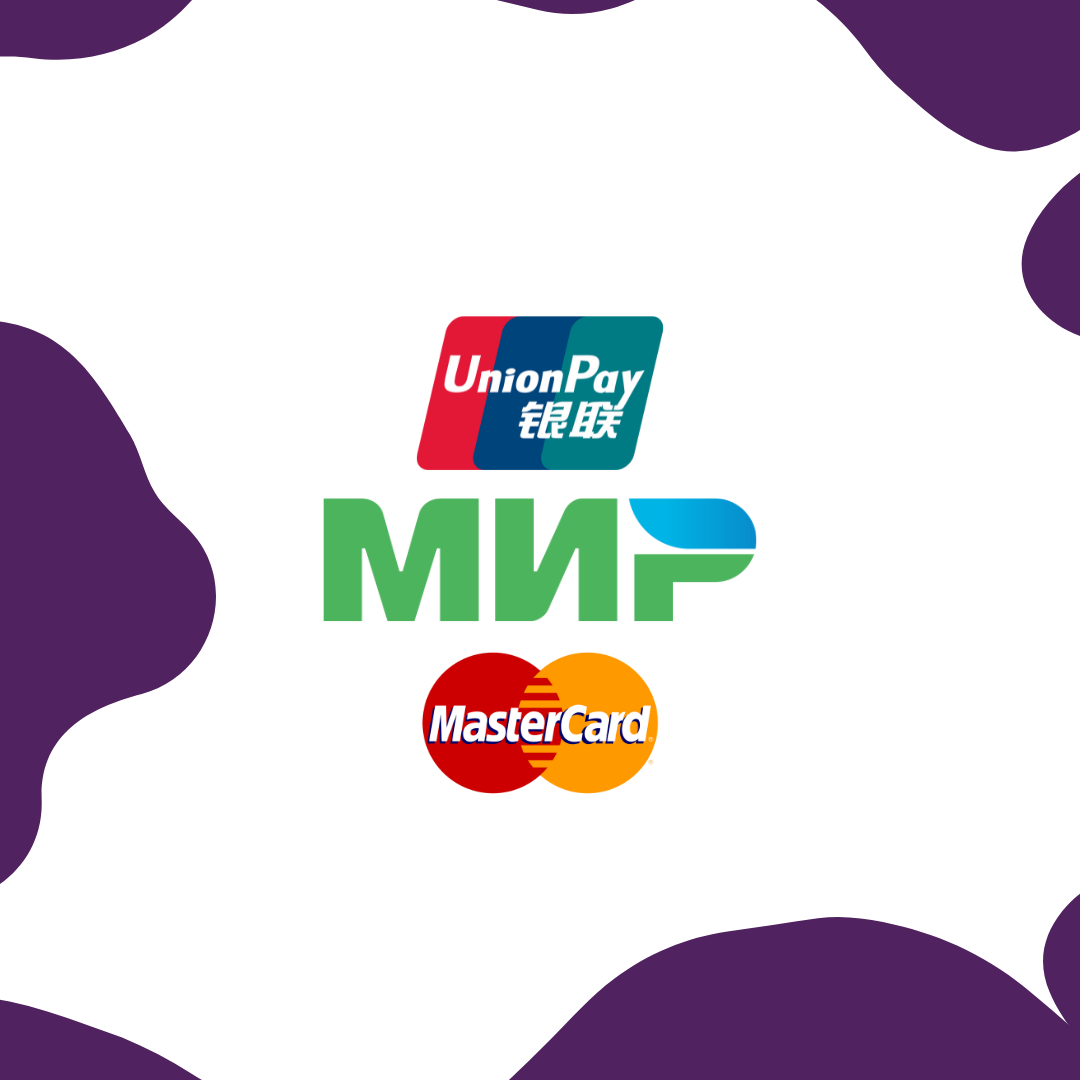MIR, UnionPay va Mastercard kartalaridan qabul qilish imkoniyati qo`shildi.